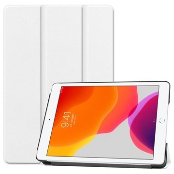 Tri-Fold Series iPad 10.2 2019/2020/2021 Smart Folio-etui Hvit