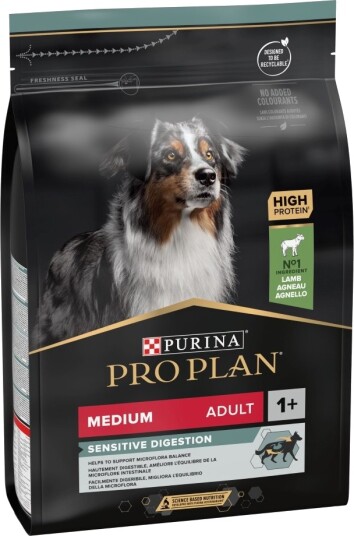 Purina Pro Plan Medium Adult Lam & Ris Optidigest 2 X 3 kg