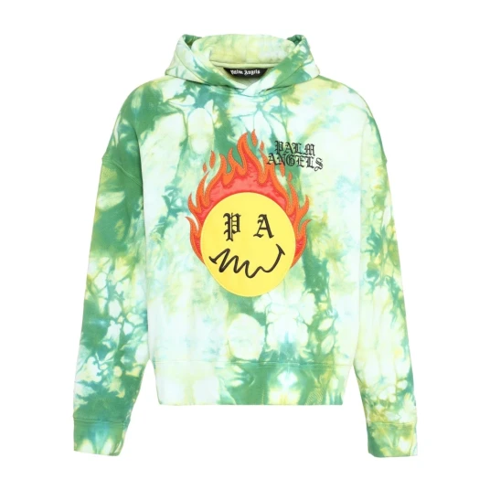 Palm Angels Herre Gensere & Hettegensere Grønn XS Palm Angels Herre Gensere & Hettegensere Grønn XS