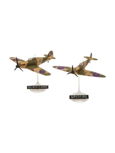 Revell Model Kit Spitfire Mk.1a & Hurricane Mk.1 1:144 31pcs.