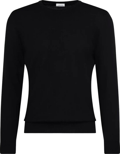 Seidensticker Sweater Knit Regular   BLACK   XXL