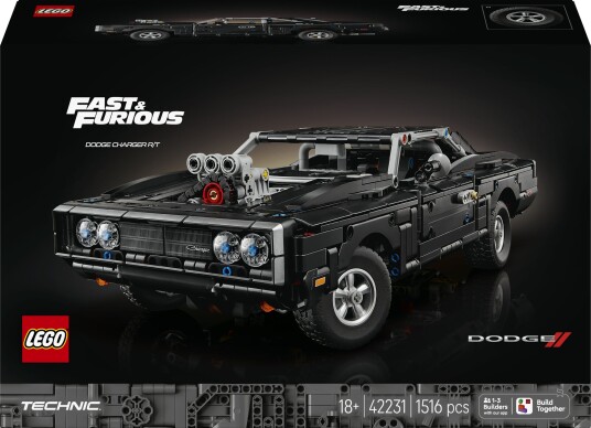 Lego Fast And Furious Dodge Charger R/t-bil