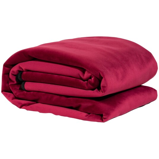 Liberator Fascinator Throw Merlot luksuslaken      - Rød