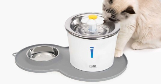 Catit Silikonunderlag Grå M Catit Silikonunderlag Grå M