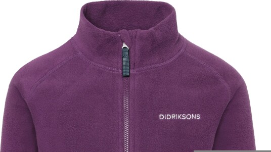 Didriksons Monte Kids" Full Zip Purple 92 Didriksons Monte Kids" Full Zip Purple 92