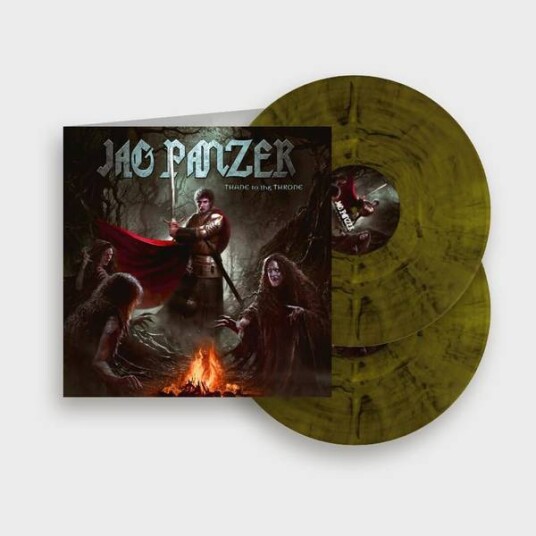 Jag Panzer - Thane To The Throne -  Limited Yellow Black Marbled Edition (2LP Vinyl)