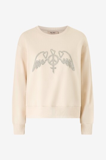MOS MOSH Collegegenser mmJaylin Beige