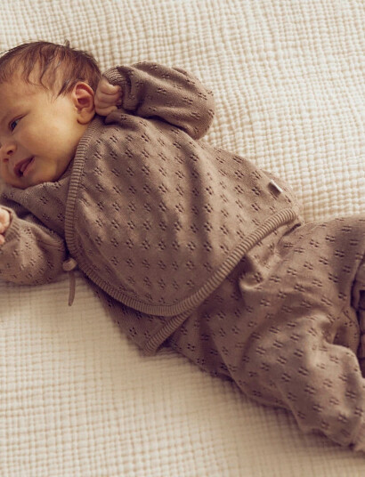 Müsli Knit Pants   Brown   74