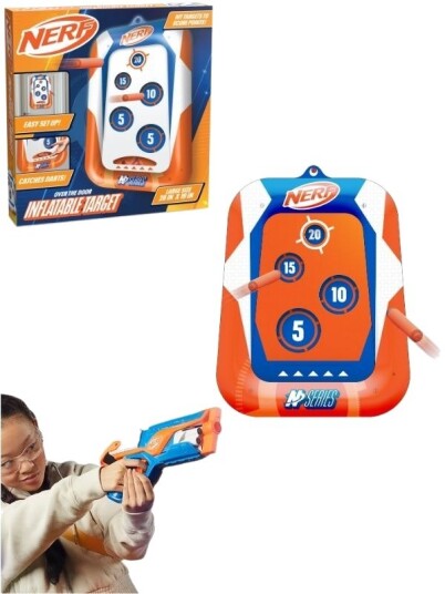 Nerf Over The Door Inflatable Target Oppblåsbart Mål Til Dør