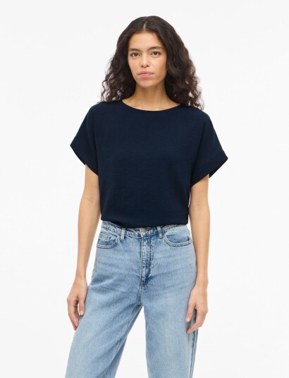 Vila Vijosa S/S Top   Noos   Navy   34