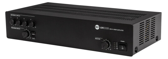 Rcf Am 2320 4+2 Input Forsterker/mikser 320w Ac, 4 Mic-Line, Phantom Rcf Am 2320 4+2 Input Forsterker/mikser 320w Ac, 4 Mic-Line, Phantom