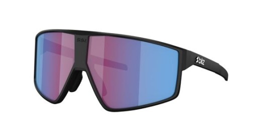 Bliz P002 Matte Black Linse Rosa/fiolett speilblå Bliz P002 Matte Black Linse Rosa/fiolett speilblå