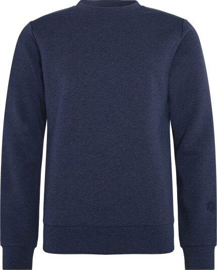 Mos Mosh Gallery Mmgabel Crew Neck Sweat SALUTE NAVY MEL L
