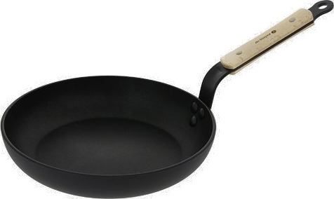 De Buyer 8780.24 Rund All Bruk Panne Svart Aluminium Rustfritt Stål Keramisk Gass Halogen Induksjon Forseglet Plate Frankrike