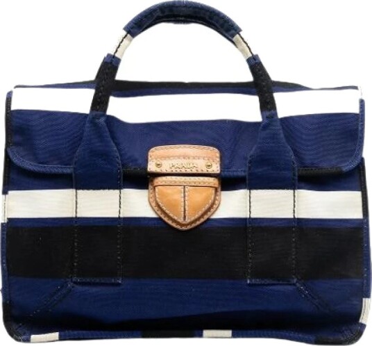 Prada Vintage Dame Pre owned Blå ONE SIZE,