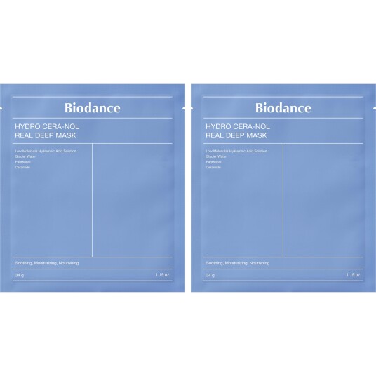 Biodance Hydro Cera-nol Real Deep Mask 34 g x 2