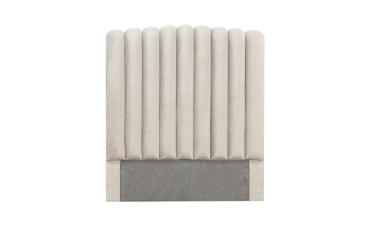 Soffadirekt PRIMO 120 Sengegavl Fløyel Beige