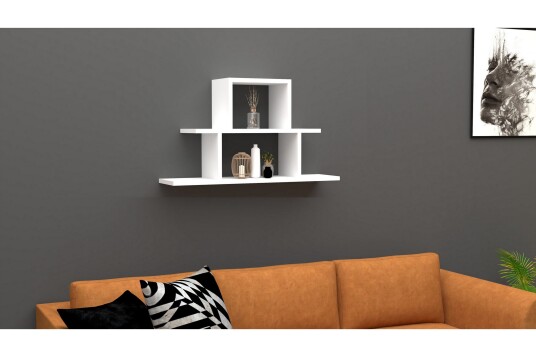 Rinorea Vegghylle 80x44,6 cm Hvit