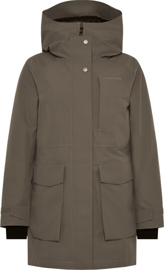 Didriksons Women's Harriet Parka Mocha Brown 36 Didriksons Women's Harriet Parka Mocha Brown 36
