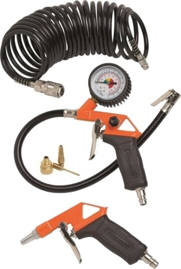 Black&Decker Tilbehørsett Til Kompressor 6 Deler Black&Decker Tilbehørsett Til Kompressor 6 Deler