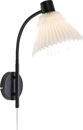 Other Brand Mira vegglampe - Svart/Offwhite - Svart Other Brand Mira vegglampe - Svart/Offwhite - Svart