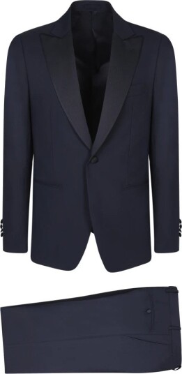 Lardini Herre Dress Blå L,