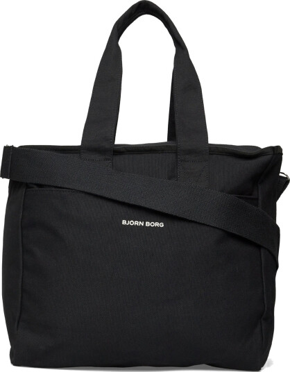 Björn Borg Studio Canvas Tote L - Black - ONE SIZE Björn Borg Studio Canvas Tote L - Black - ONE SIZE