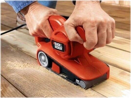 Black & Decker Båndsliper KA86 720W Black & Decker Båndsliper KA86 720W