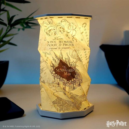 Nemesis Now Harry Potter Marauders Map lampe