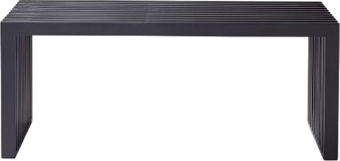 Cinas - Rib Benk Sort Unoliving 1695990-01-0 1714220-03-0 Cinas - Rib Benk Sort Unoliving 1695990-01-0 1714220-03-0