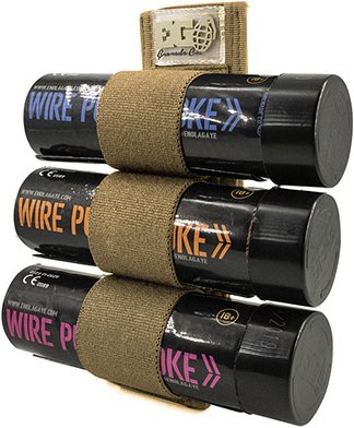 Holder til røykgranater - Enola Gaye 3 Pack Attachment Tan