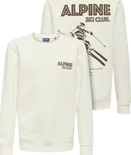Only & Sons Osjconnor sweatshirt Cloud Dancer (122/128) 122/128