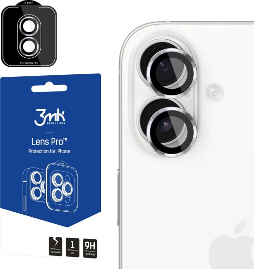 3mk Lens Protection Pro Linsebeskytter for iPhone 17 Sølv