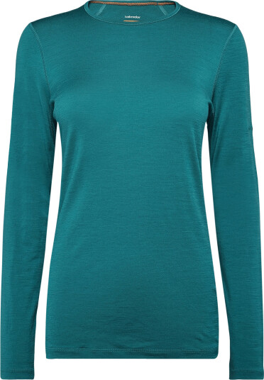 Icebreaker Women Merino 200 Oasis Ls Crewe Green S Icebreaker Women Merino 200 Oasis Ls Crewe Green S