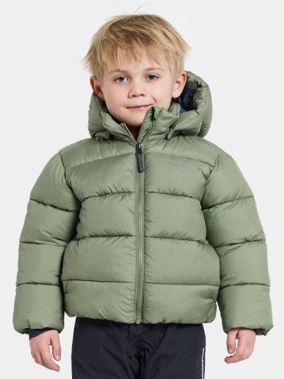 Didriksons Roxen Vinterjakke, Light Moss, 140 Didriksons Roxen Vinterjakke, Light Moss, 140