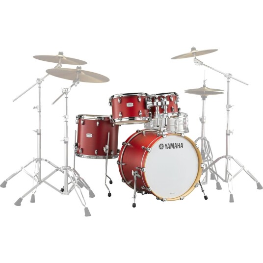 Yamaha Tour Custom 22" Shell Pack Candy Apple Satin 22,16,12,10