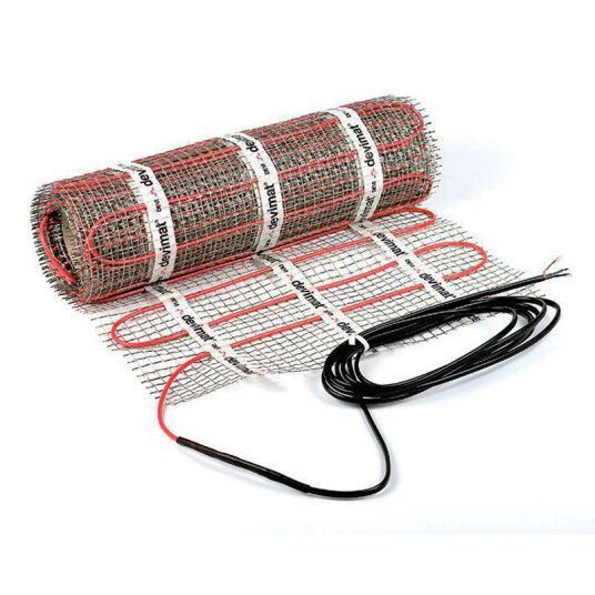 Danfoss DEVImat 230V varmekabelmatte 100W/m?? 600W 0,5x12m Danfoss DEVImat 230V varmekabelmatte 100W/m?? 600W 0,5x12m