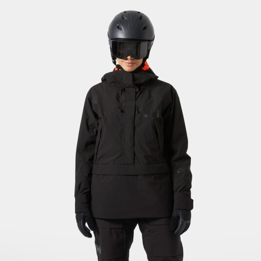 Helly Hansen Powchaser Anorak Dame Svart XL
