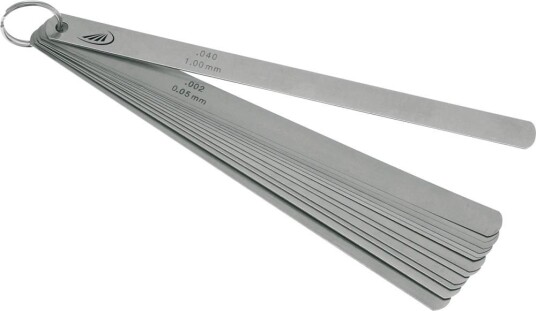 Format Bladmått 0.05 1.00mm 200mm 13st Nøkkelring