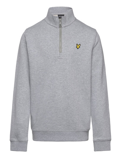 Lyle & Scott Quarter Zip Pullover Grey 122 128