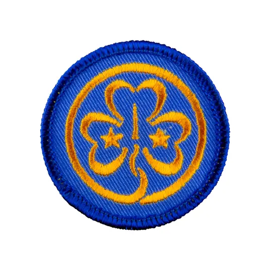 WAGGGS merke til speiderskjorta WAGGGS Verdensmerke Ø 4 cm