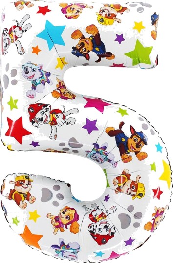 Ballongkungen Tallballong Paw Patrol Tall 5 L225
