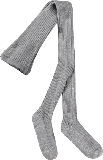 Molo Glitter Rib Tights Grey 122/128