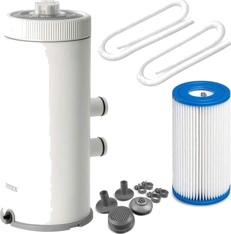 Bassengfilterpumpe 3785 l/t med type A patron