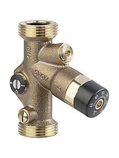 Viega Easytop control valve 1"" Nipple/nipple Silicon bronze Viega Easytop control valve 1"" Nipple/nipple Silicon bronze