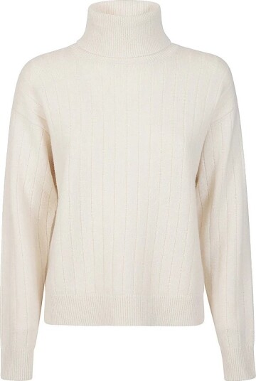Eleventy Dame Strikkevarer Beige M,