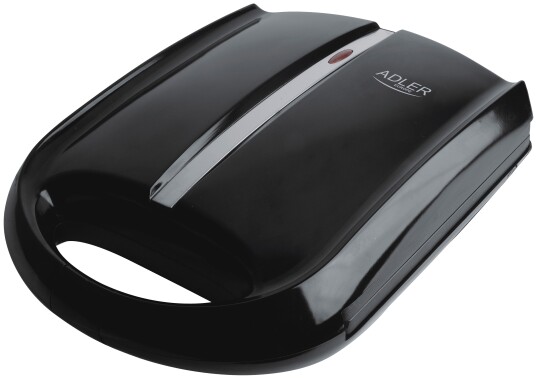 Adler Nut Maker Elektrisk nøttejern - 24 nøtter, 1600W, non-stick, sort