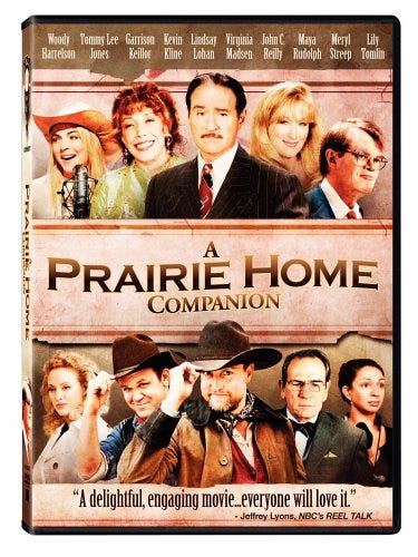 A Prairie Home Companion DVD