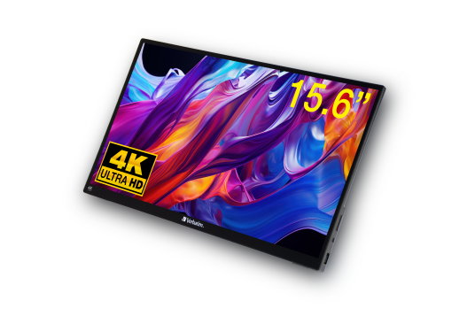 Verbatim 15,6" 4K Bærbar Touchscreen Monitor med IPS