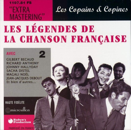 Diverse Artister Les Legendes De La Chanson Francaise Vol. 2 CD Diverse Artister Les Legendes De La Chanson Francaise Vol. 2 CD